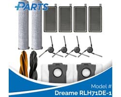 Dreame RLH71DE-1 Onderhoudsset (Plus.Parts® alternatief voor RAK67 / RAK70)