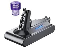 V10 Serie Li-ion 3800mAh/25.2V Plus.Parts Hoge Capaciteit Accu geschikt voor Dyson