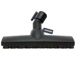 SQOON® Harde Vloeren Zuigmond – Geschikt voor Nilfisk - 32 mm – Luxe Uitvoering – Met Natuurhaar, 3 Wielen & Parkeerstand