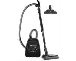 SEBO K3 Premium | Zwarte sledestofzuiger | Elektronische borstel voor tapijt | 5,5 kilogram