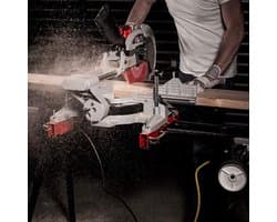 Zaagstofzak - Stofzak Zaagmachine - Werkplaats Schoonhouden - Met Rits en Houder - 255 model - Zwart