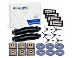 24-delige Accessoires Set Geschikt voor Eufy X10 Pro Omni Robotstofzuiger - Complete Onderhoudsset - Onderdelen