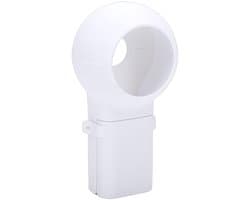 Boorstofvanger - Afvalopvangbak - Schone projecten - Snel afneembaar - 12 x 6 cm - Zwart