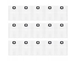 AreoSe - Stofzuigerzakken voor Karcher WD4 WD5 WD6 - 15 stuks