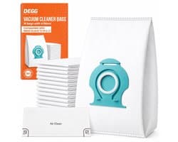 DEGG® - Stofzuigerzakken Geschikt voor Miele Guard TU L1 S1 HyClean Pure - 16 Zakkken + 4 Filters