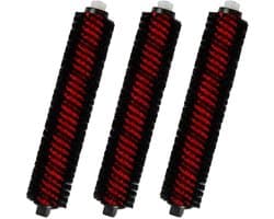 Dailygoods- Reinigingsborstels 3 Stuks - Rolborstel - Onderhoudsborstel - Afneembare Accessoires - Compatibel met Roborock S7/S8/G10s - Duurzaam Materiaal - Stofzuigerborstel