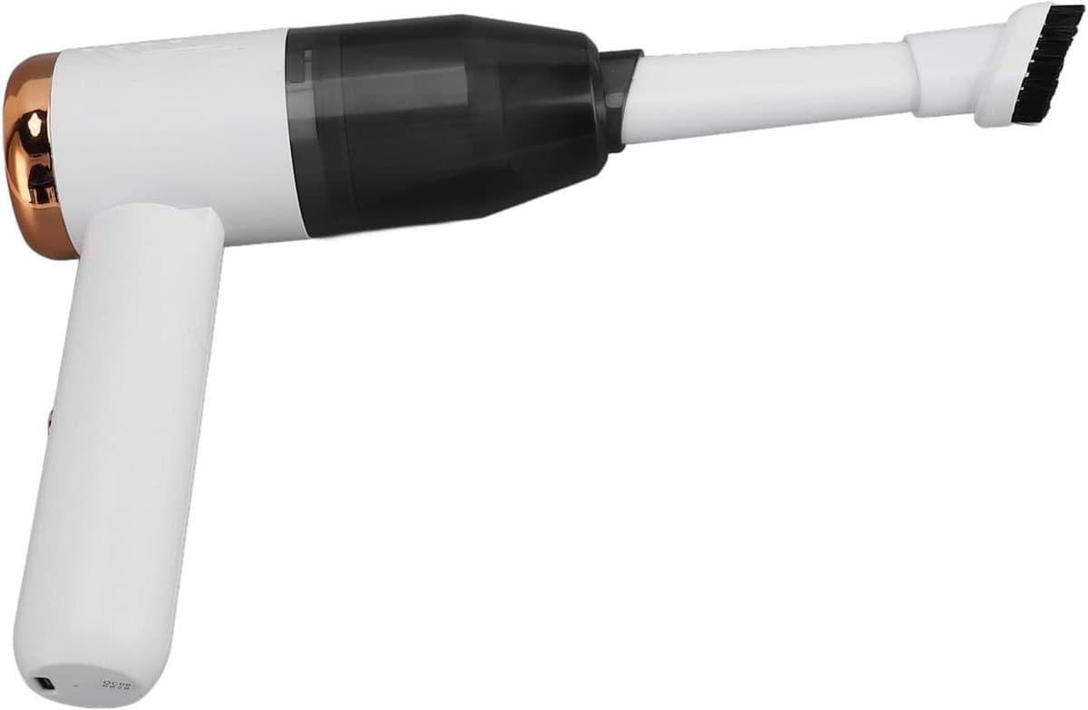 Draadloze Autostofzuiger - Handstofzuiger Auto - Auto Interieur Reinigen - Krachtige Zuigkracht - 26 x 19 x 7 cm - Zwart — afbeelding 1