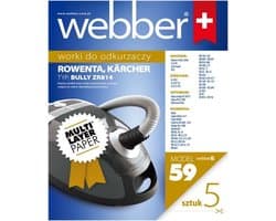 Rowenta Bully - Stofzuigerzakken - ZR814 - OK1800 - Set van 5