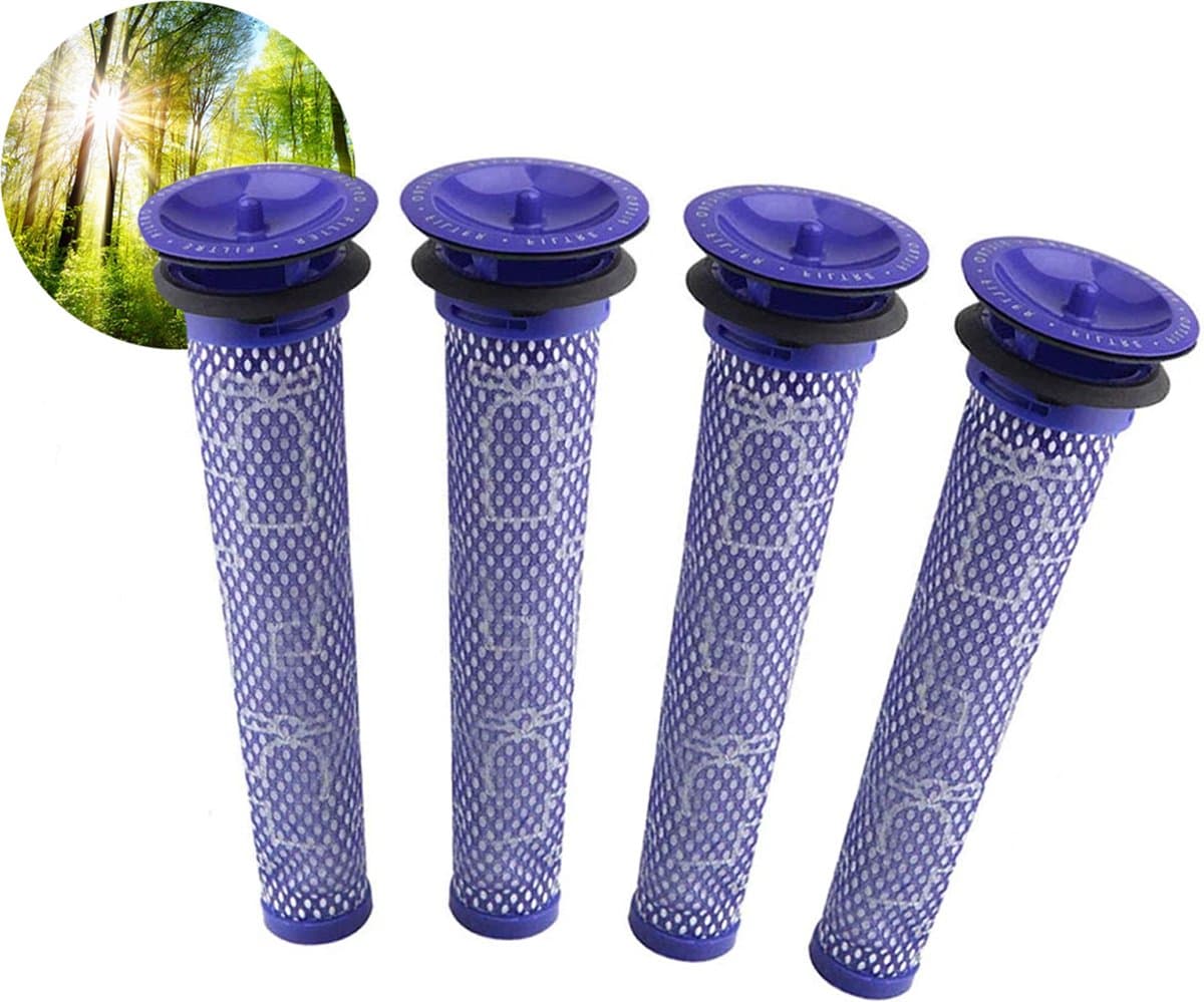 XXL set Hepa Filter 4 stuks - Front filters voor Dyson V6 V7 V8 DC58 DC59 DC61 DC62. — afbeelding 1