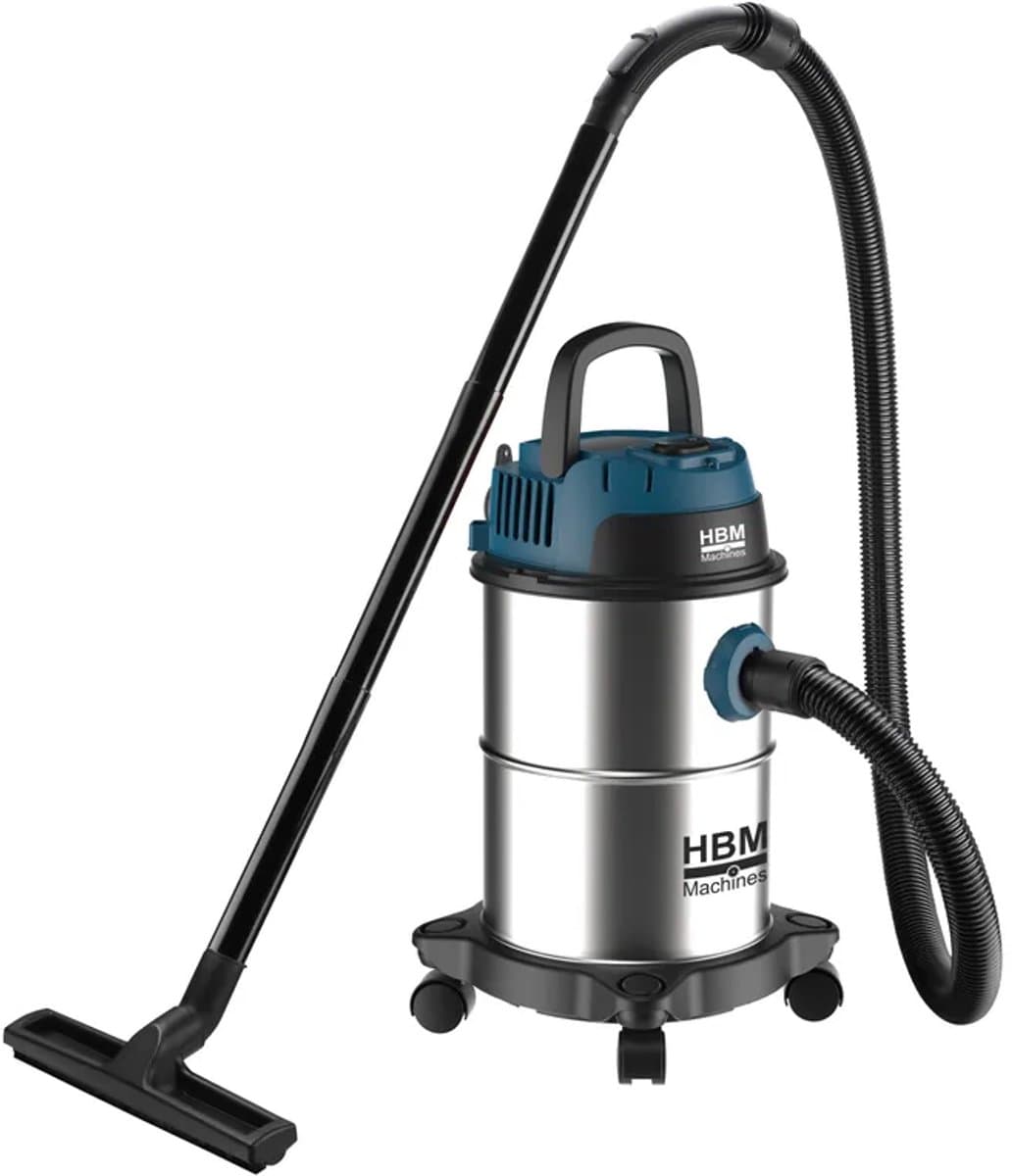 HBM nat/droog bouwstofzuiger 1000W 15L 230V 15 kPa 32 mm — afbeelding 1