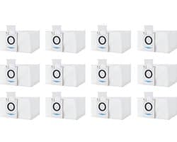 12 stuks stofzak accessoires, grote capaciteit stofzuigerzak reserveonderdelen, geschikt voor Ecovacs Deebot X1 Omni & X1 e Omni robot zuigstation