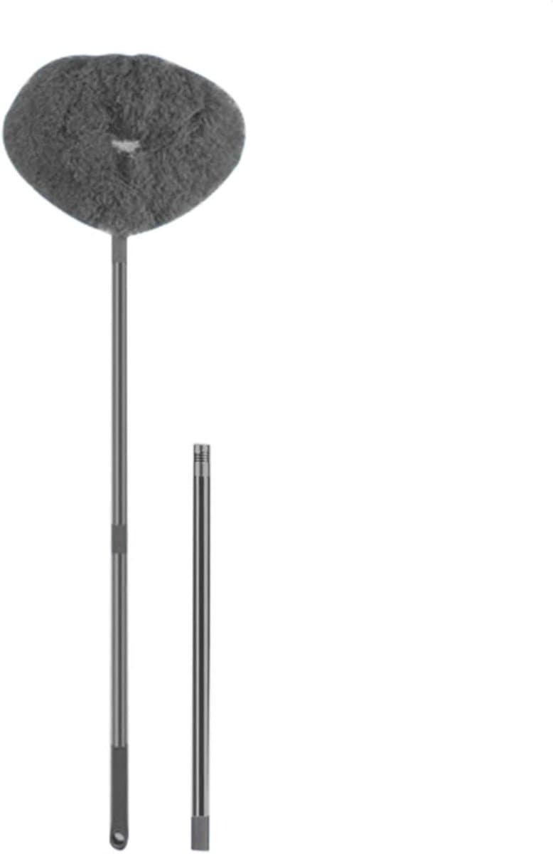 Ventilator Reiniger - Stofwisser - Huis Schoonmaken - Verstelbare Lengte - Tot 125 cm - Grijs — afbeelding 1