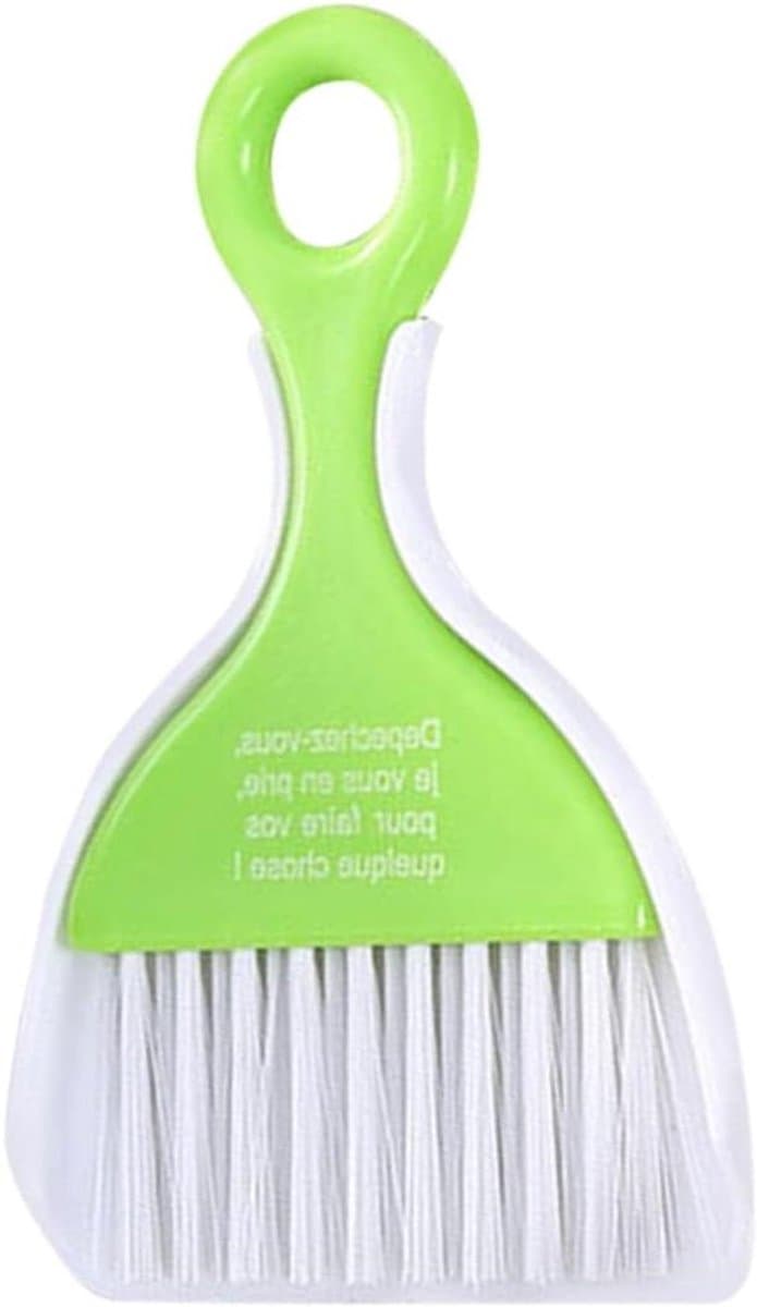 Schoonmaakborstel Stoffer Set - Bezem Blik - Bureau Opruimen - Compact Ontwerp - 65 Gram - Willekeurig — afbeelding 1