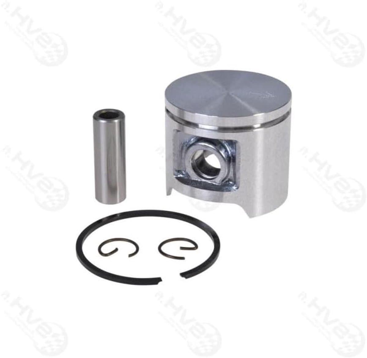 Zuiger Motoronderdeel - Reserveonderdeel - Tuingereedschap Onderhoud - Trillingsvrije Werking - 40 mm - Zwart — afbeelding 1