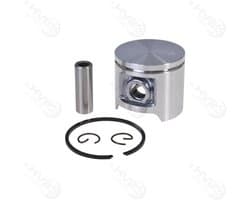 Zuiger Motoronderdeel - Reserveonderdeel - Tuingereedschap Onderhoud - Trillingsvrije Werking - 40 mm - Zwart