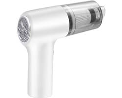 Handstofzuiger Auto - Mini Stofzuiger - Snel Schoonmaken - 6000Pa Zuigkracht - 1200mAh Batterij - Wit