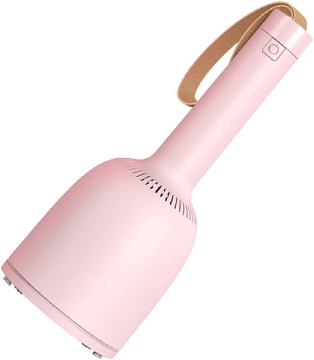 Mini Stofzuiger - Draadloze Cleaner - Bureau Reinigen - Lichtgewicht Draagbaar - 7x7x17.5 cm - Roze — afbeelding 1