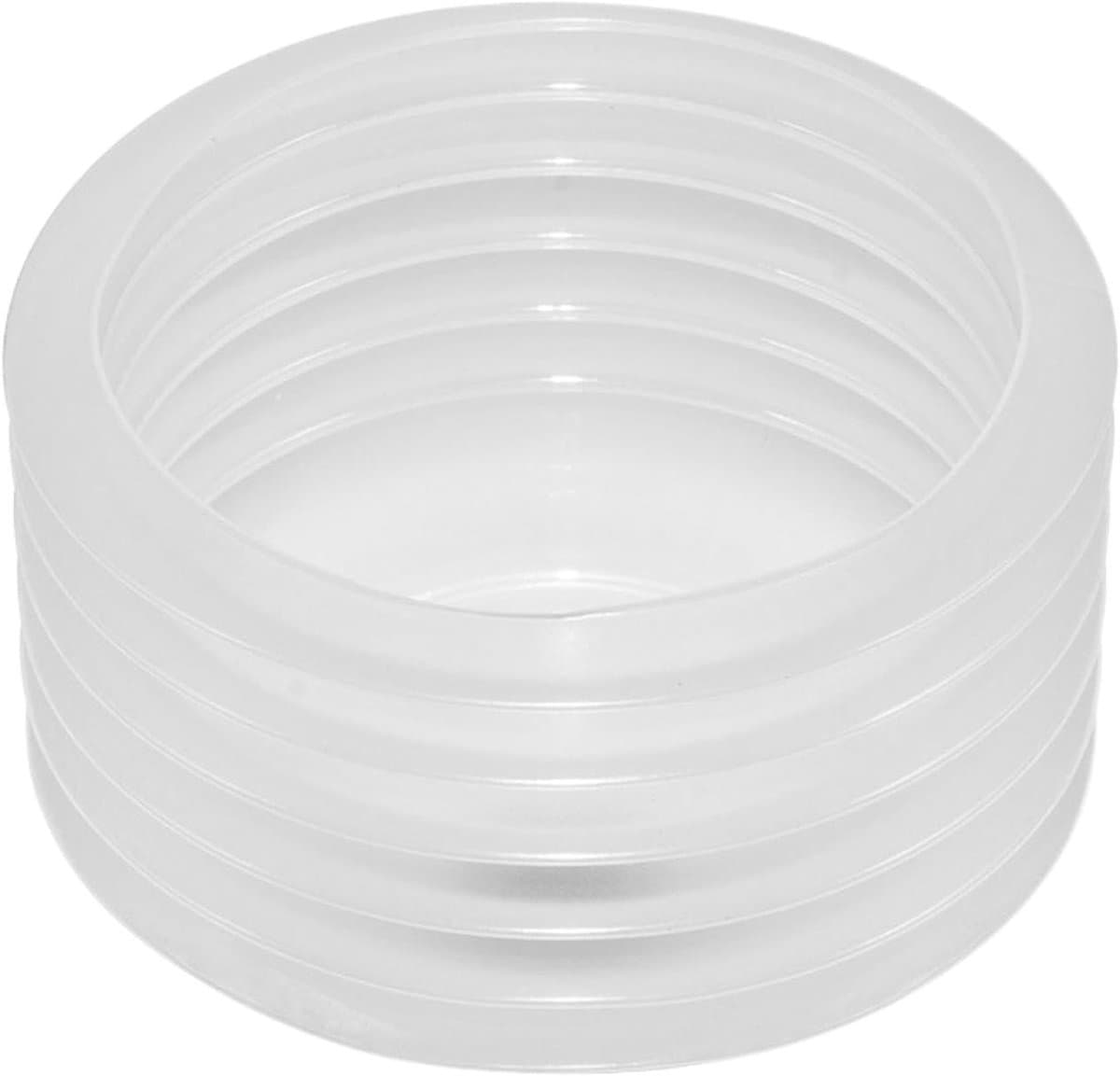 Boorstofverzamelaar - Stofopvangbak - Werkplaats Schoonhouden - Stabiele Structuur - 14 x 7 x 7 cm - Wit — afbeelding 1