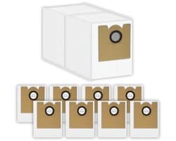 9 Stofzuigerzakken Compatibel met Lefant M2 Plus / M2L Plus / M2S Plus / M350 Robotstofzuiger - Wegwerpzakken