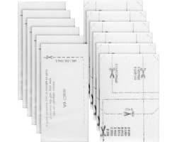 Filters voor Motorbescherming en 6-delige Set Stofzuigerfilters, Microfilter, Uitlaatfilter, Geschikt voor Miele Complete C1/2/3, Compact C1/2, Classic C1, S Series, Stofzuigeraccessoires, Luchtfilter, Vervangingsfilters