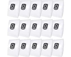 15 stuks Vervangende filterzakken - voor robotstofzuigers -compatibel met Rowenta ZR200520/540/720/ZR200540/ZR200720/RO64xx/RO63xx/RO68xx/RO39x