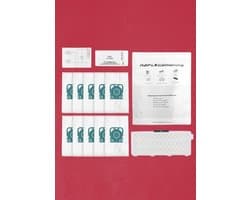 Replacements onderdelen set geschikt voor Miele Guard L1 / S1 / M1 - 10 stofzuigerzakken + 2 Motorfilters + 1 HEPA Filter