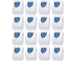 16 stuks Miele AirClean 3D GN stofzuigerzakken voor Miele Classic C1, Complete C1 C2 C3, S227/S240, S270, S400, S400i-S456i S2, S5, S8 series