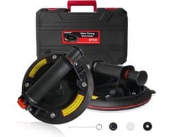 Set van 2 vacuüm zuignappen 20 cm voor glas en tegels met 230 kg draagkracht