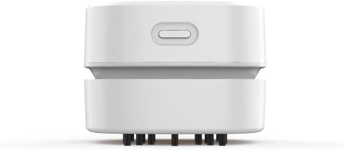 Mini Stofzuiger - Kruimeldief Bureau - Bureau Schoonmaken - Hoge Zuigkracht - 50 g - Wit — afbeelding 1