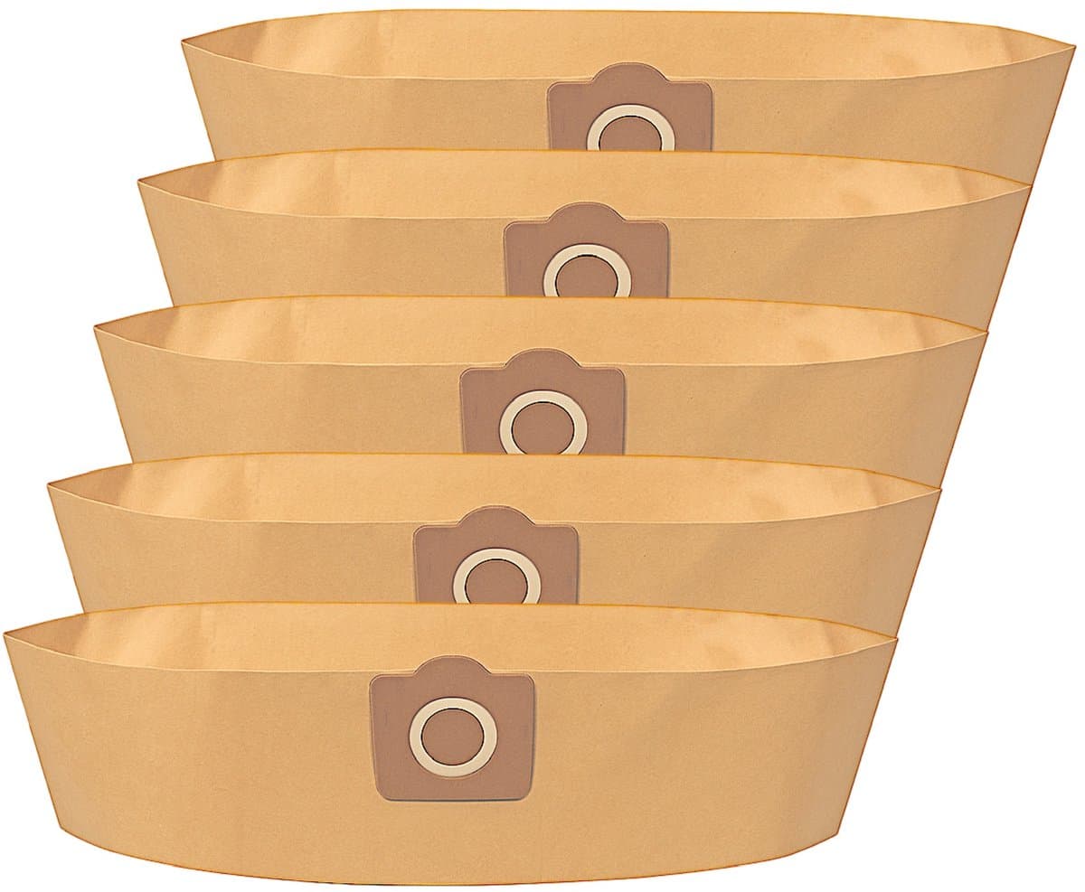 DEGG - 5x stofzuigerzakken geschikt voor Kärcher WD3 - Sterk papier - Vervangt: 6.959-130.0 — afbeelding 1