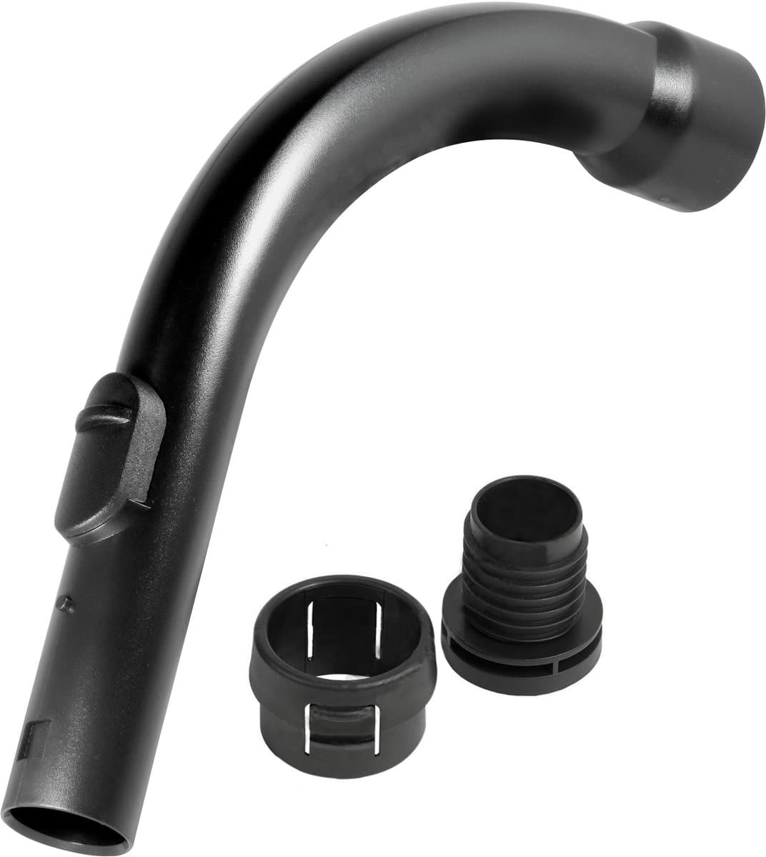 Dparts pistoolgreep met reparatieset geschikt voor Miele Complete C3, C2, HS11, Cat & Dog, Black Pearl, Black Diamond, Compact C1, Compact C2, S8000, S6000, S5000, S4000, S2000, S700, S600, S500, S400, S300, S200 - stofzuiger - handgreep - handvat — afbeelding 1