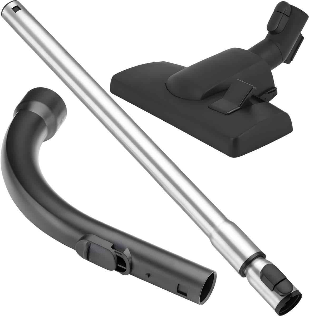 DEGG - 3-Delige Stofzuiger Set - Geschikt voor Miele - Telescoopbuis + Combi Zuigmond + Pistoolgreep - Geschikt voor alle Miele modellen - 35mm — afbeelding 1