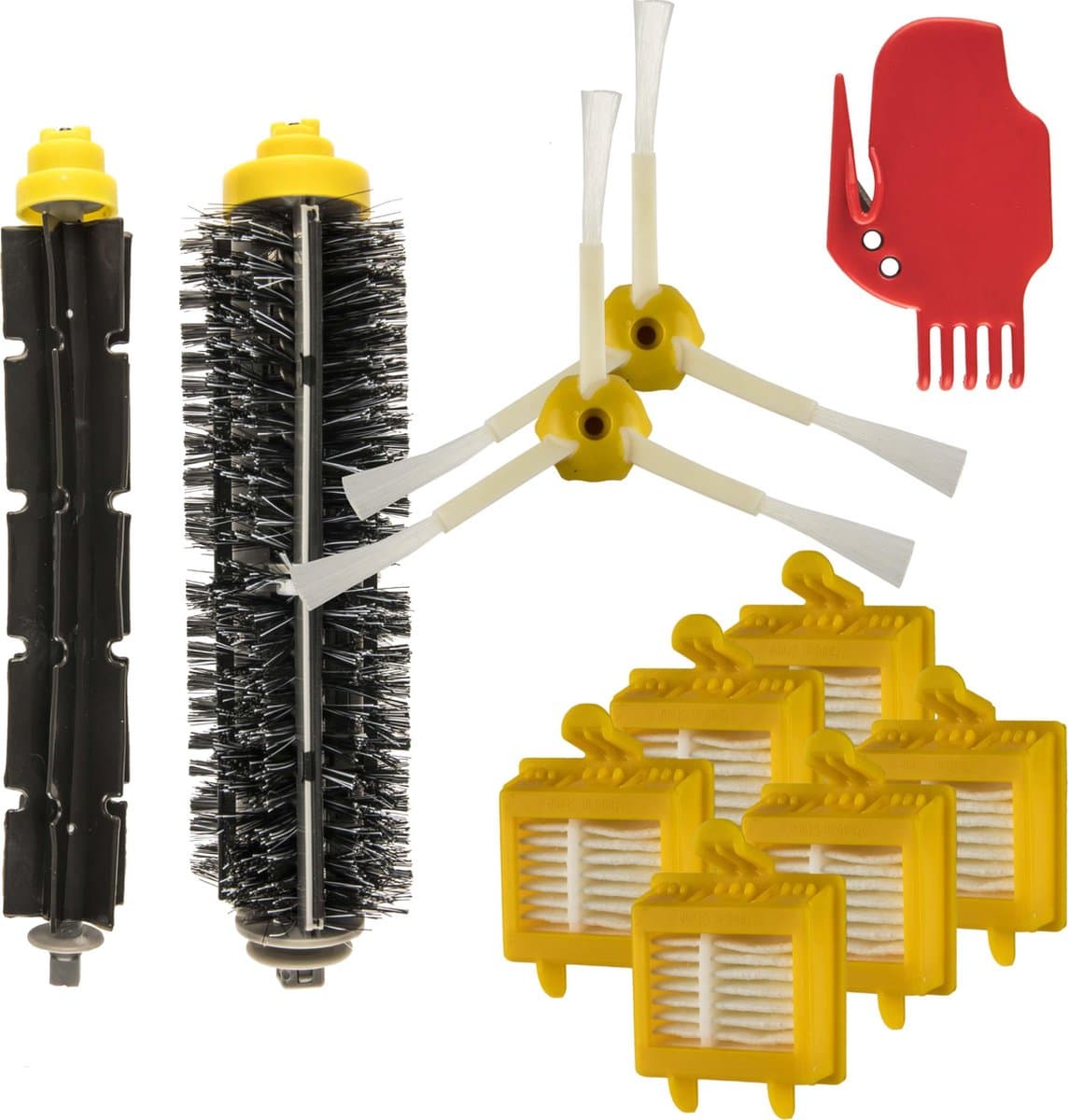 SQOON® Vervangingsset – Geschikt voor iRobot Roomba 700 Serie - Compleet Onderhoudskit – 11-delig — afbeelding 1