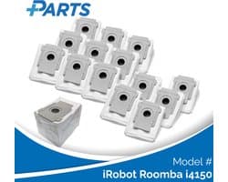 iRobot Roomba i4150 Stofzakken (15 Stuks, Plus.Parts® alternatief voor 4626194 / 4640235)