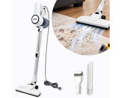 Innovastore Draadloze Stofzuiger - Stofzuiger - Zakloze stofzuiger - Steelstofzuiger - Handstofzuiger - Kruimeldief - 600W - Wit