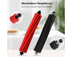 Belangrijkste borstelaccessoires Geschikt voor Roborock S8/S8+ stofzuigers, reserveonderdelen Geschikt voor rubberen dubbele rolborstels