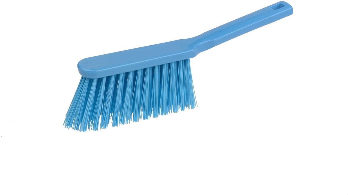 Stofzuigerborstel - Stijve polyester haren - Blauw handvat — afbeelding 1