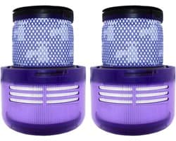 2-delige Filterset - Geschikt voor Dyson V10 Slim/Digital Slim Fluffy/SV18 Cyclone Series Stofzuigers