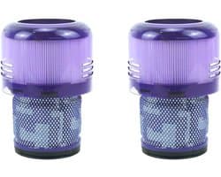 2-delige Filterset - Geschikt voor Dyson V11 V15 Detect/Animal/Torque Drive Plus/Complete/Extra Stofzuigers