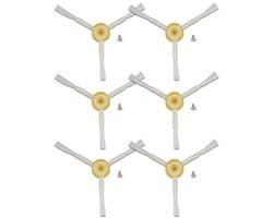 Zijborstels geschikt voor iRobot Roomba 800 850 860 870 871 880 890 900 960 980 - Zijborstel accessoire voor stofzuigerrobot - Set van 6 zijborstels
