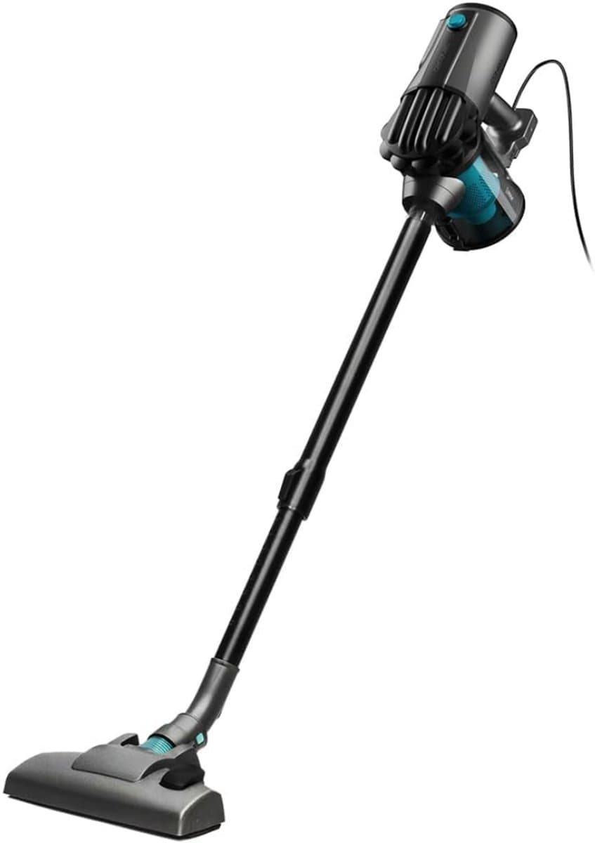 SCH® Steelstofzuiger met snoer - Steelstofzuiger - Stofzuiger - Zwart - 28cm x 18cm x 48cm — afbeelding 1