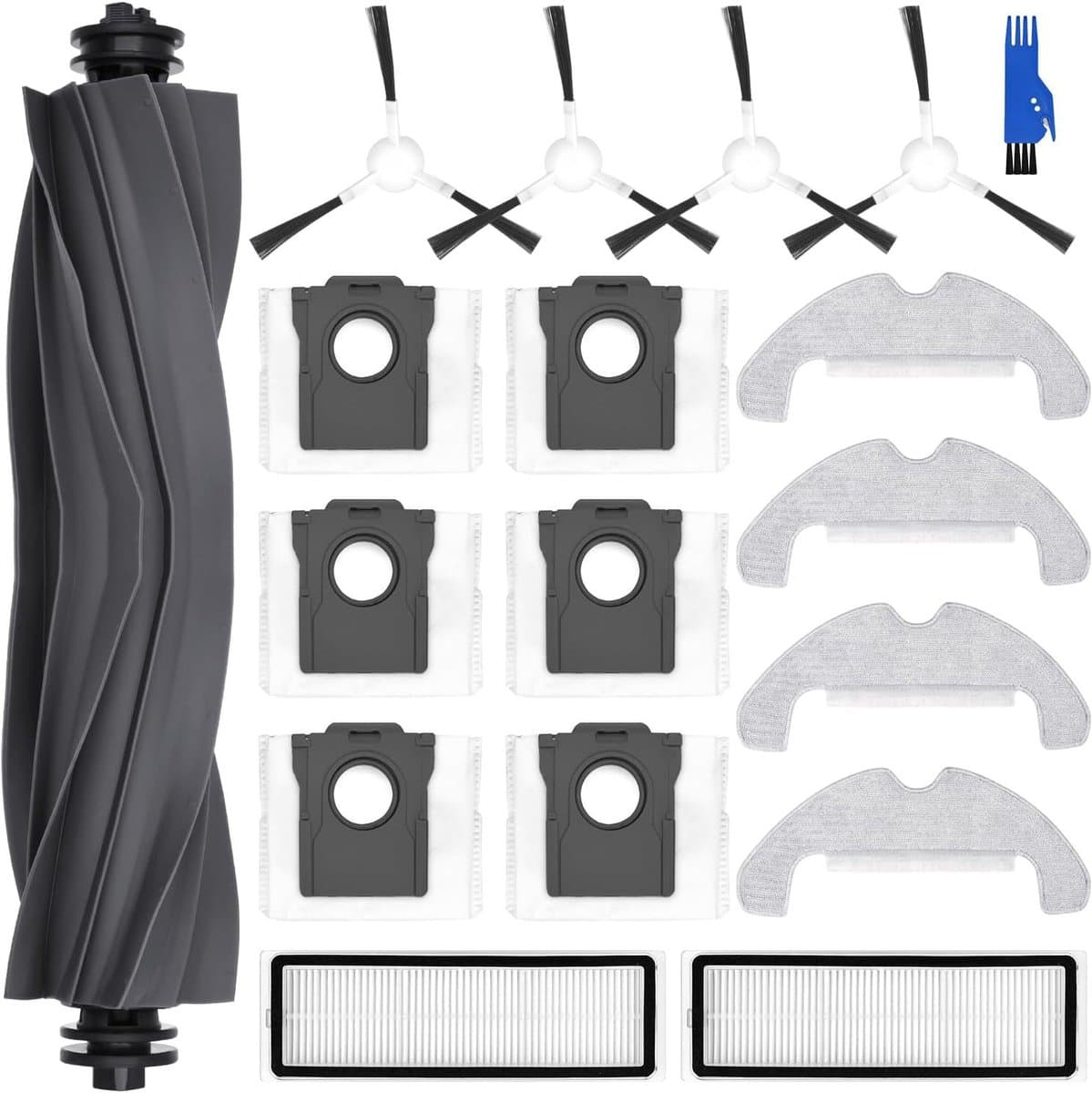 Geschikt voor Dreame D10Plus Gen2 Veegrobot Accessoires Vervangingsset Hoofdborstel Filter Zijborstel Accessoireset -18 stuks — afbeelding 1