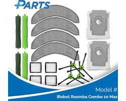 iRobot Roomba Combo 10 Max Onderhoudsset (Plus.Parts® alternatief voor 4812261 / 4812262)