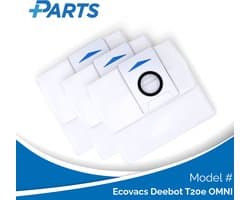 Ecovacs Deebot T20e OMNI Stofzakken (3 Stuks, Plus.Parts® alternatief voor D-DB03-0003)