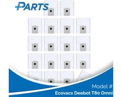 Ecovacs Deebot T80 Omni Stofzakken (18 Stuks, Plus.Parts® alternatief voor DDB030041)