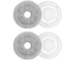 Cosensi - Reservehouder en dweilplaten voor Robotstofzuigers - Vloerreiniging - Ecovacs Deebot T30 Pro Omni/T30 Omni/T30S/T30S Combo - Reserveonderdelen