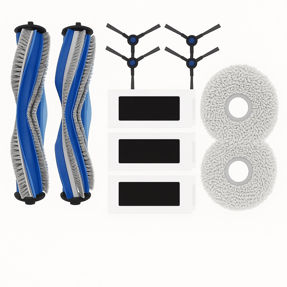 Replacements® onderdelen geschikt voor de Ecovacs Deebot T30 Pro en T30 Omni (11-delig) — afbeelding 1
