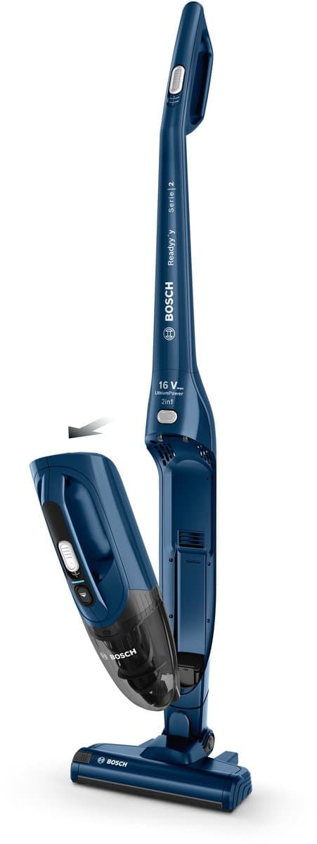 Bosch BBHF216 - dradloze steelstofzuiger - blauw — afbeelding 1