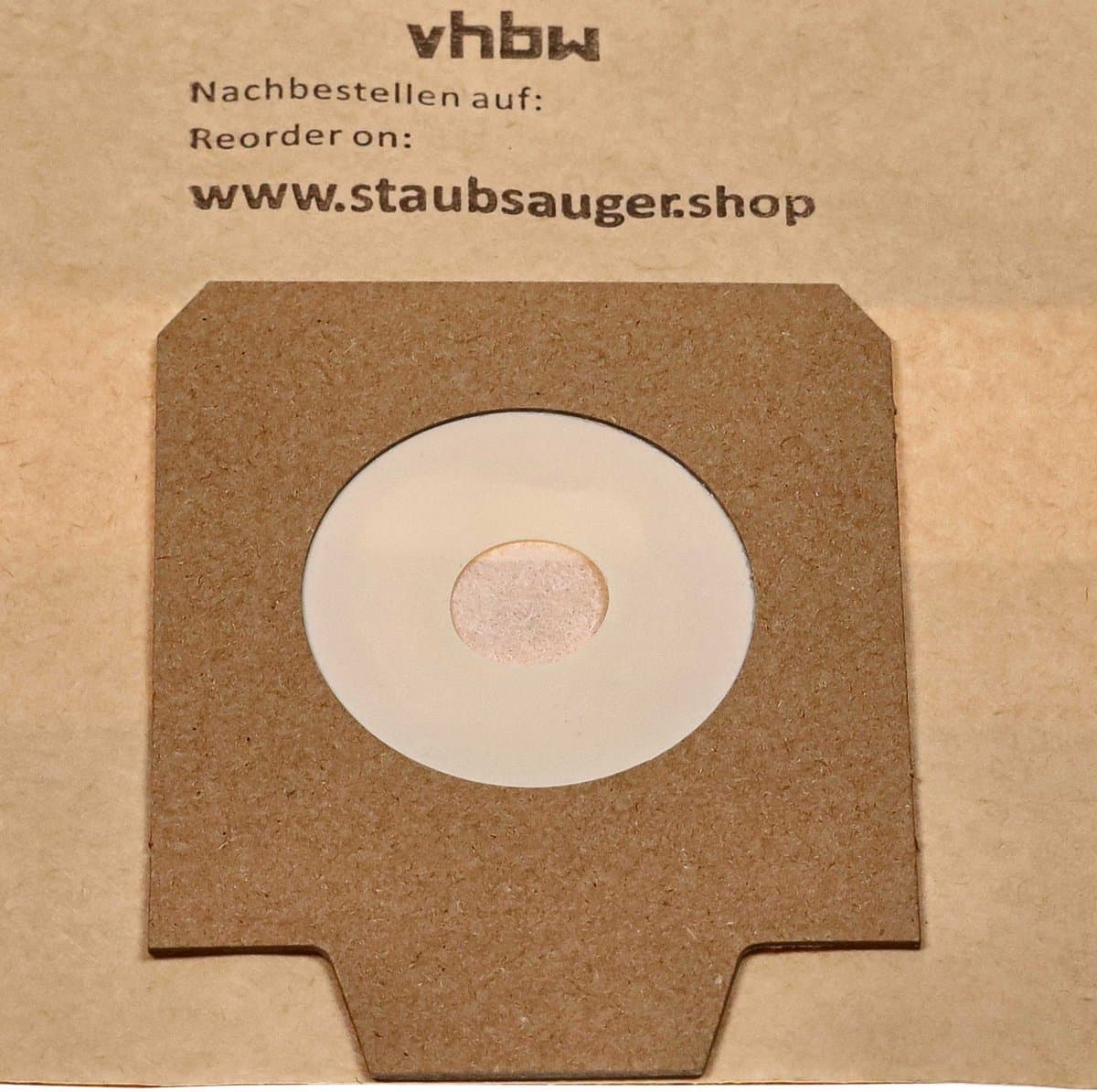vhbw 10x stofzakken, compatibel met Nilfisk VP930 PRO HEPA, 934, GD934, 930, 135, VP930 ECO PRO HEPA, GD930, GD932 stofzuigers – 34 cm x 17 cm bruin — afbeelding 1