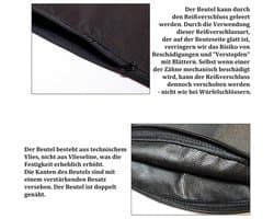 Universele bladzuigerzak vervanging met rits voor Einhell GE-CL 36 Li E-Solo & Gardenic Hof 3000W